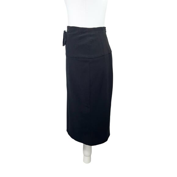 Cache Black High Waist Pencil Skirt - Picture 4 of 9